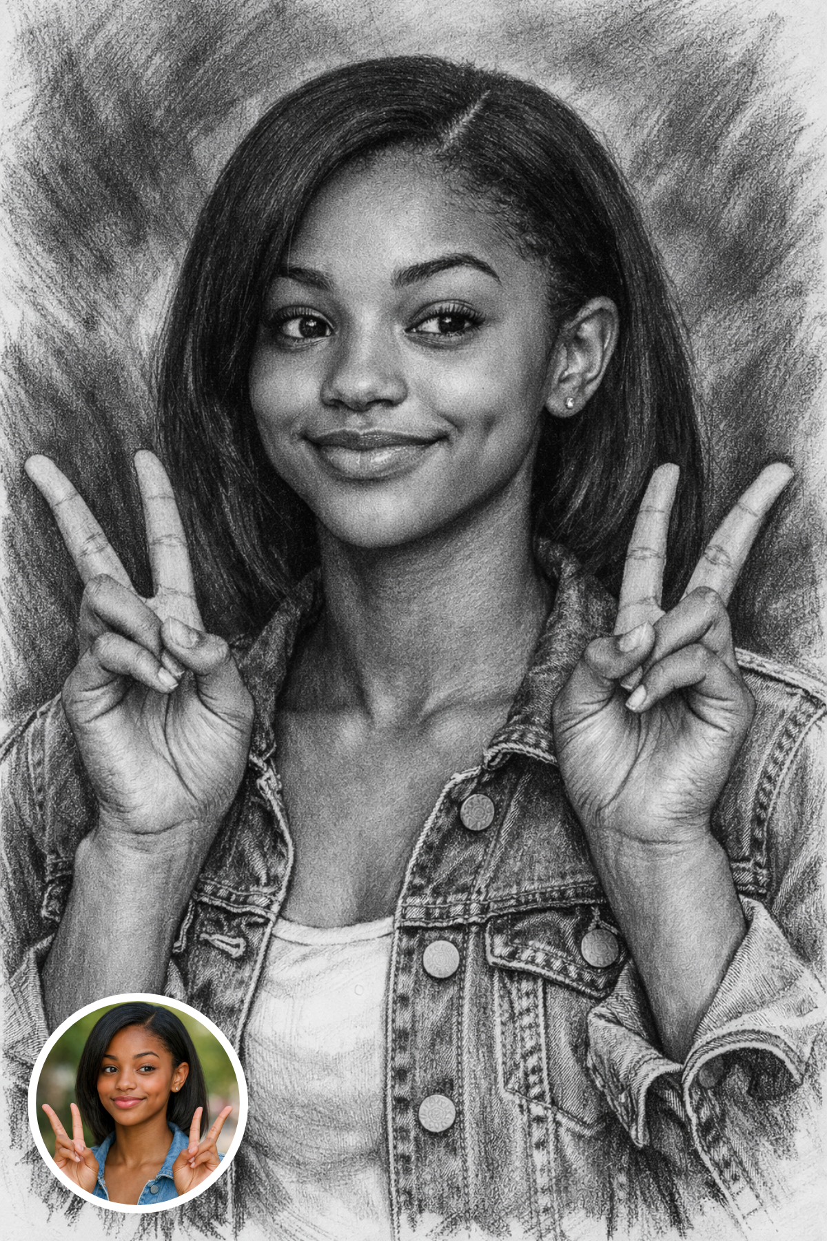 Charcoal Portrait