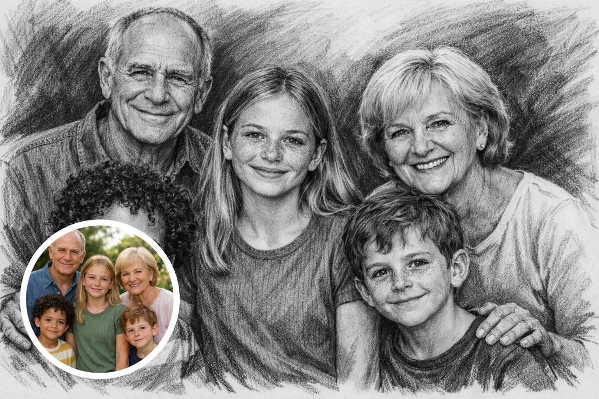 Charcoal Portrait