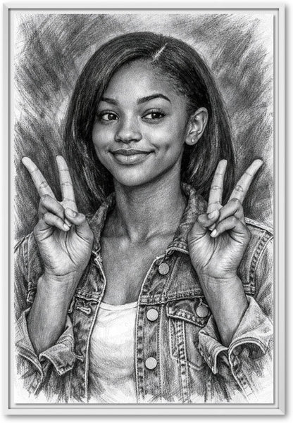 Charcoal Portrait