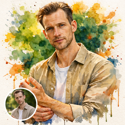 Watercolor Portrait