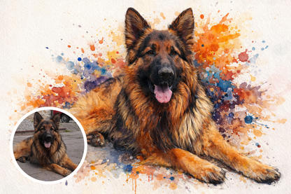 Watercolor Portrait